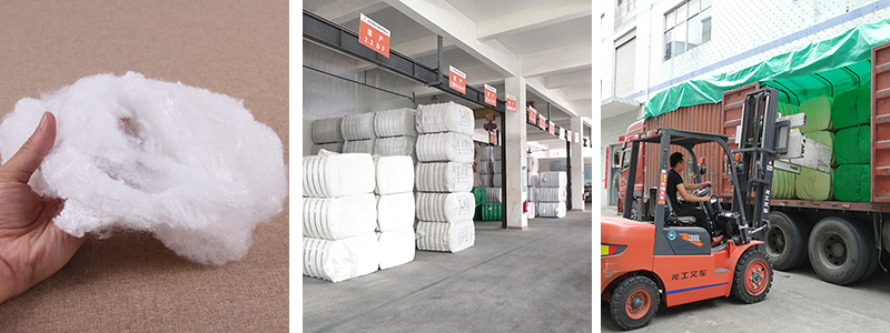 無膠棉1000平方米大倉庫