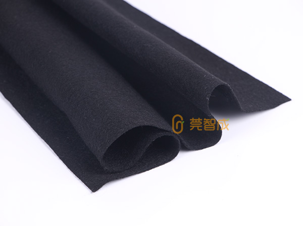 黑色針刺無(wú)紡布