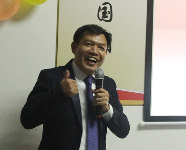 智成纖維總經(jīng)理吳川鴻