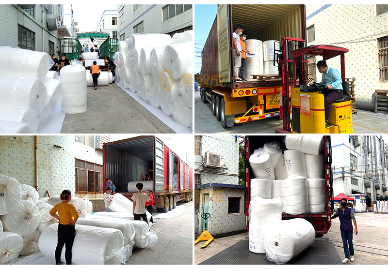 ES熱風棉出貨圖