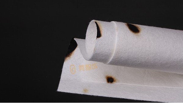 阻燃針刺棉毛氈-明火自熄