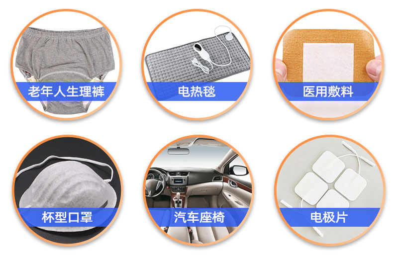 一次性擦拭巾針刺棉-應(yīng)用領(lǐng)域