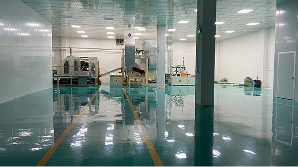 走進(jìn)莞智成es熱風(fēng)棉無(wú)塵車(chē)間